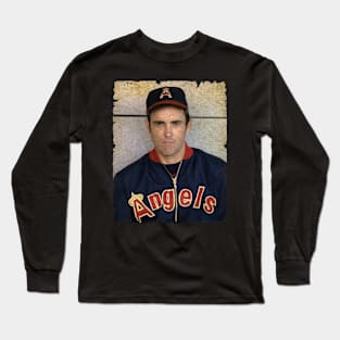 Nolan Ryan in Los Angeles Angels of Anaheim Long Sleeve T-Shirt